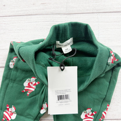 Miles The Label Infant Santa Jogger Pants Green Festive Christmas NWT 3-6 Months