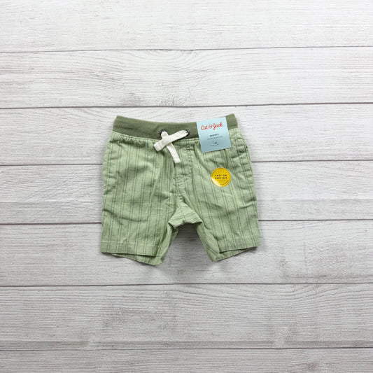Cat & Jack Toddler Shorts Stripe Pull-On Drawstring Shorts NWT 2T