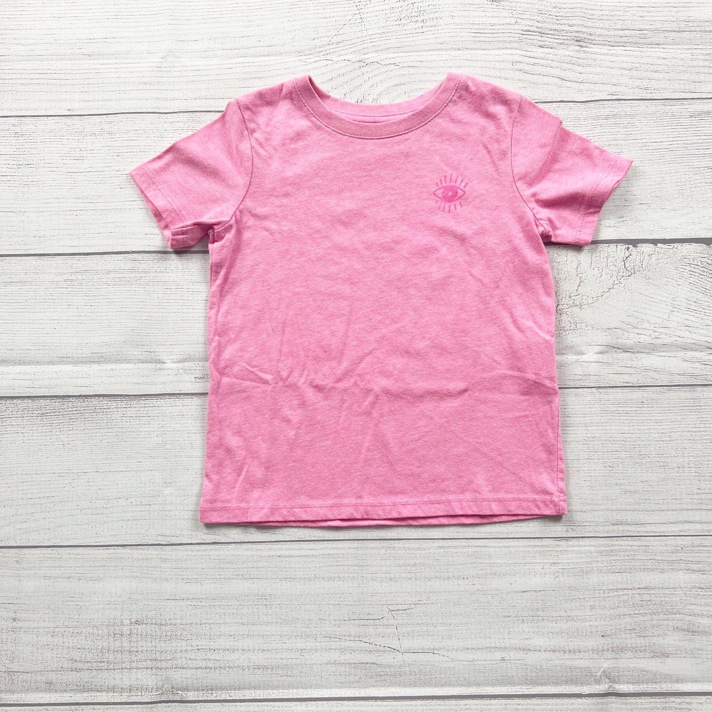 Cotton On Kids Seek Magic Pink Graphic Crewneck T-Shirt Short Sleeve 2T