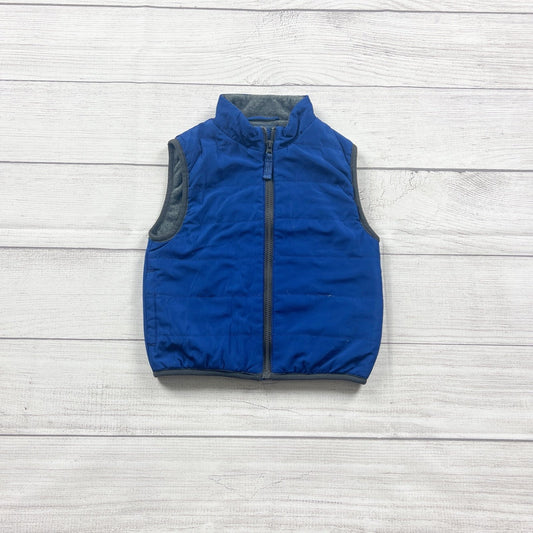 OshKosh B’gosh Toddler Vest Puffer Fleece Lined Zip Up Outerwear 18-24 Months