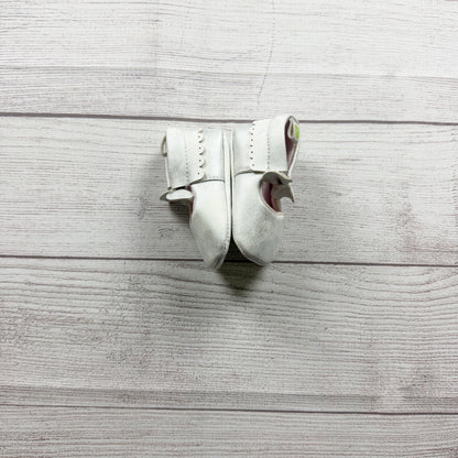 First Steps Baby Mary Jane Scalloped Bow Shoes Baby Girls 3-6 Months 2