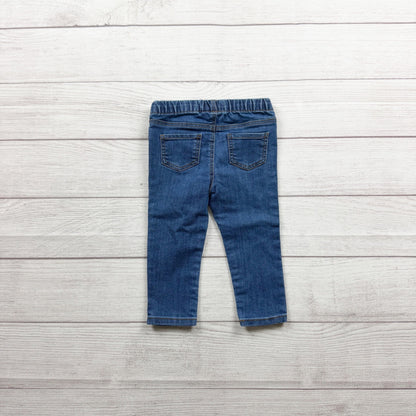 OshKosh Bgosh Baby Elastic Waist Pull On Jeggings Jeans 12-18 Months
