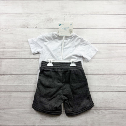 Aeropostale Kids Boys 2-Piece Outfit Set Cape Cod Graphic Tee + Shorts NWT 5-6