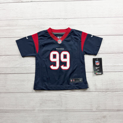 Nike NFL Texans J.J. Watt Navy On Field Jersey Toddler NWT 18-24 Months