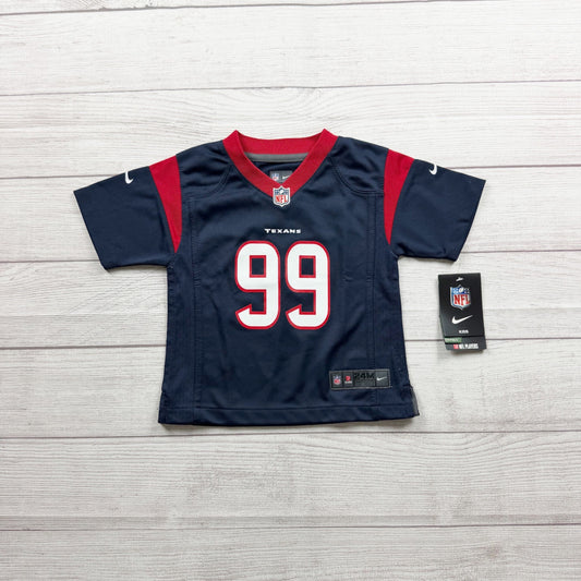 Nike NFL Texans J.J. Watt Navy On Field Jersey Toddler NWT 18-24 Months