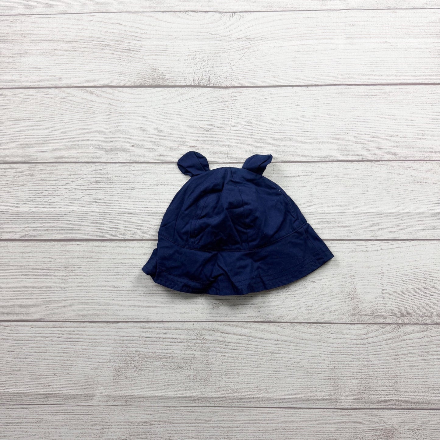 Cat & Jack Solid Baby Beach Sun Hat with Ears NWT 6-12 Months
