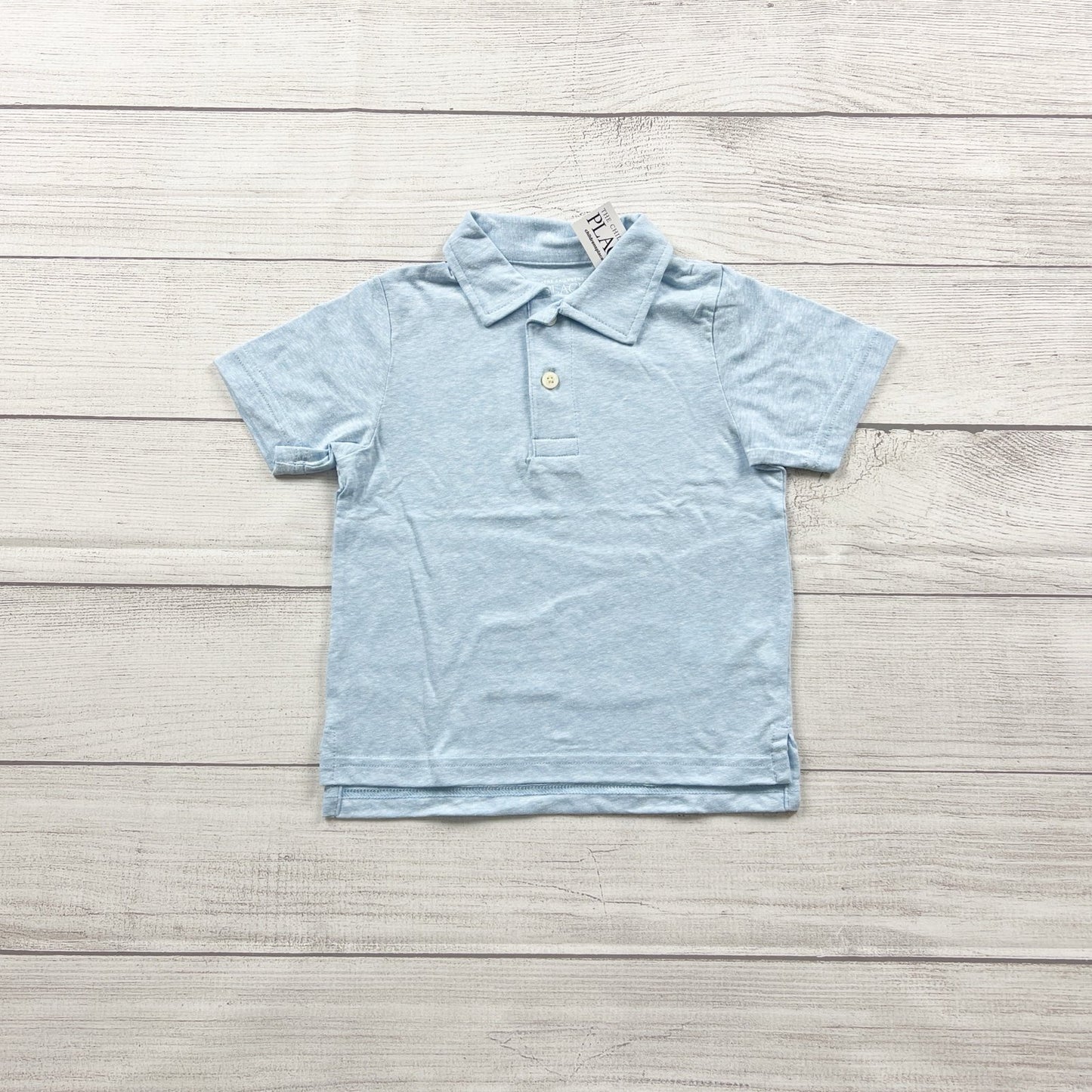 The Children’s Place Toddler Polo Shirt Blue Short Sleeve Collared Top NWT 2T