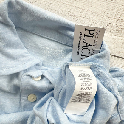 The Children’s Place Toddler Polo Shirt Blue Short Sleeve Collared Top NWT 2T