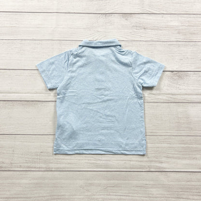 The Children’s Place Toddler Polo Shirt Blue Short Sleeve Collared Top NWT 2T