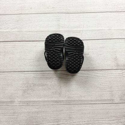 Air Jordan Kids Slide Sandals Black Adjustable Strap Comfortable Infant US 3