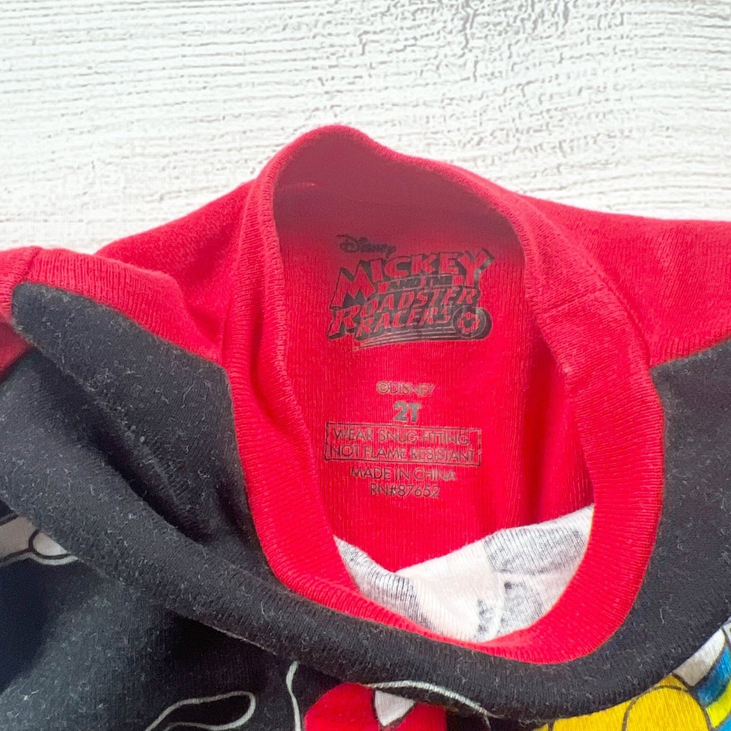 Disney Mickey Mouse Toddler Pajama Set Bundle Play Squad Long Sleeve 2T