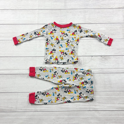 Disney Mickey Mouse Toddler Pajama Set Bundle Play Squad Long Sleeve 2T
