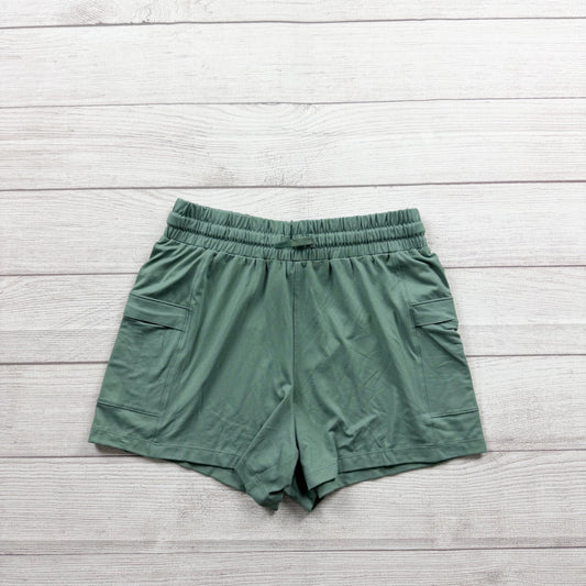 Soybu Girls Shorts Elastic Waist Cargo Pocket Active Shorts UPF 50+ L 14-16