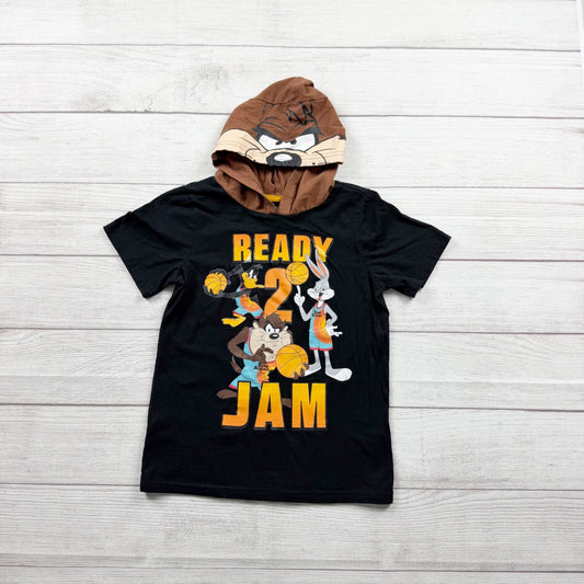 Space Jam A New Legacy Boys Hoodie T Shirt Short Sleeve Hooded Tee 7