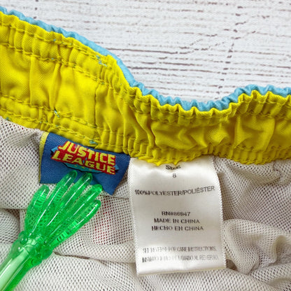 Justice League Boys Swim Trunks Defenders Of Earth Graphic 8