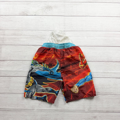 Justice League Boys Swim Trunks Defenders Of Earth Graphic 8