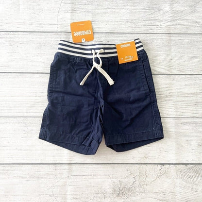 Gymboree Toddler Shorts Drawstring Shorts Stripe Waistband NWT 12-18 Months