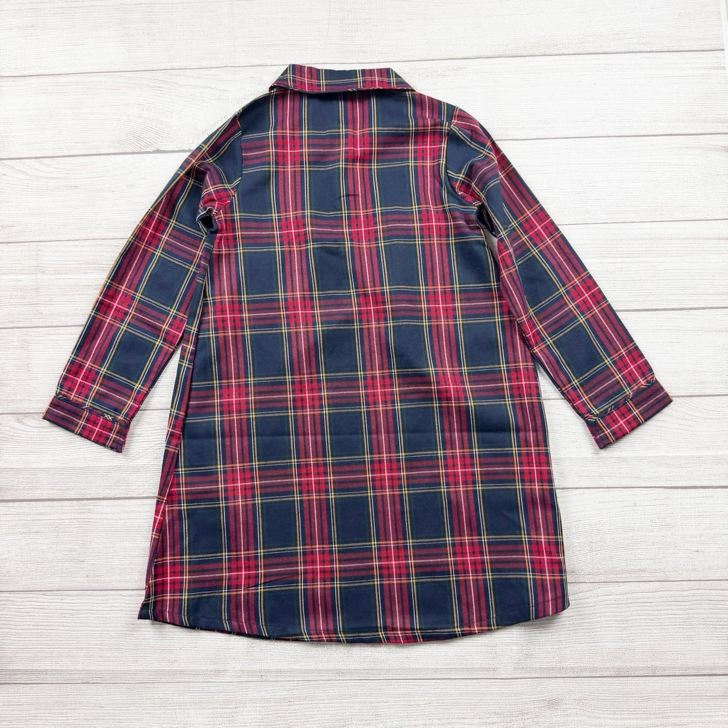 7-8 | Plaid Nightgown