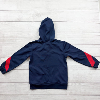 NFL New England Patriots Hoodie Kids Pullover Sweatshirt Football Fan Gear 5-6