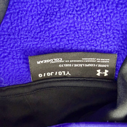 Under Armour Youth Hoodie Splatter Print Pullover Kangaroo Pocket Logo YLG