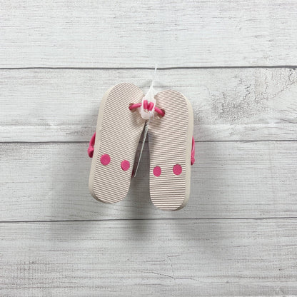Cat & Jack Girls Pink Flip Flops Unicorn Graphic Lightweight NWT 9-10