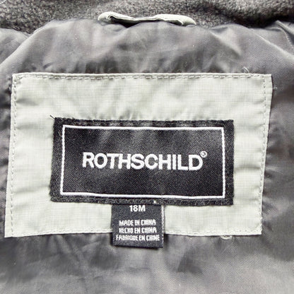 Rothschild Toddler Boys Hooded Puffer Jacket Winter Coat 12-18 Months