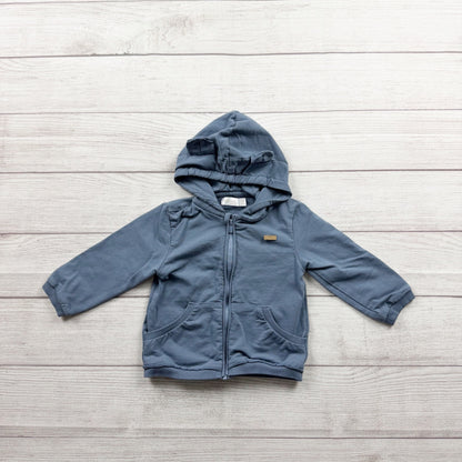 Mayoral Baby Zip Up Hoodie Hooded Sweatshirt Jacket with Pockets 9-12 Months