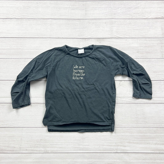 Zara Kids We Are Heroes From The Future Long Sleeve Shirt 6