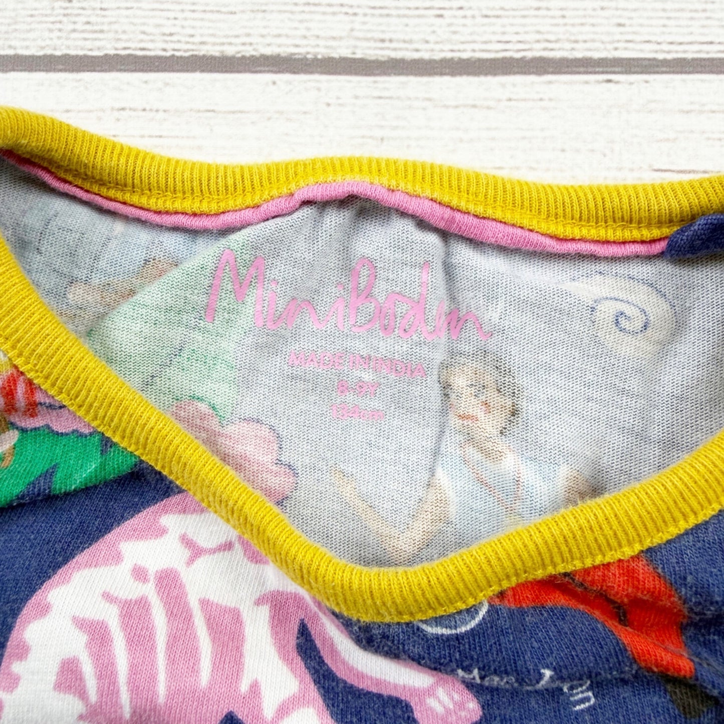 Mini Boden Girls Inspirational Women Educational Pocket Tunic Dress 8-9