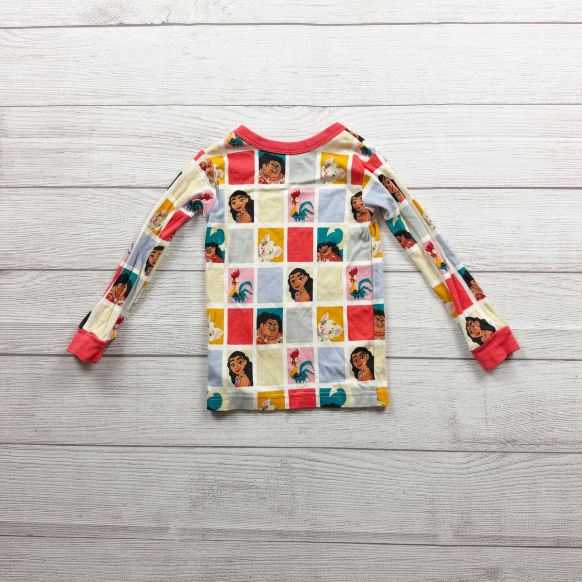 Disney Baby Gap Moana Toddler Pajama Set Soft Organic Cotton 3T