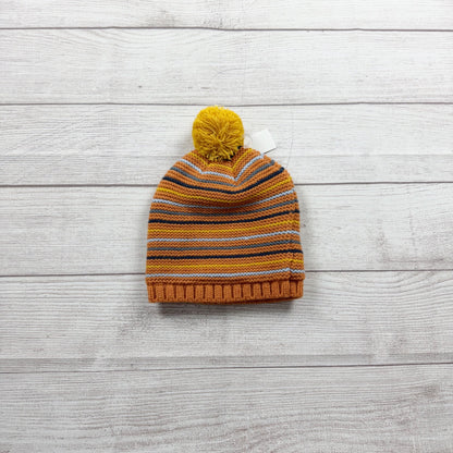 Snuggle Buds Toddler Knit Pom Beanie Hat Striped Winter Hat NWT 1-3 Years