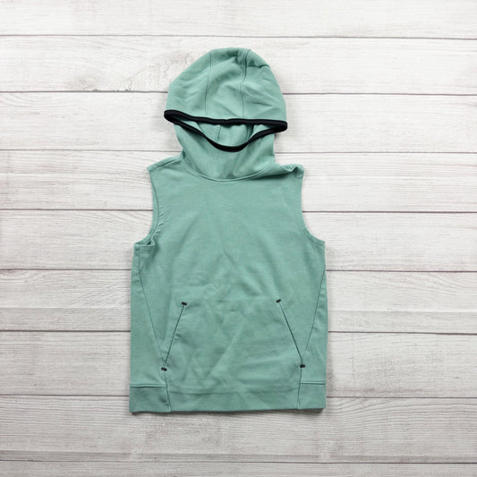 Old Navy Active Boys Sleeveless Hoodie Pullover Hooded Tank Top S 6-7