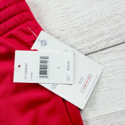 Champion Kids Jogger Sweatpants Red Logo Athletic Pants Ribbed Cuffs NWT 5