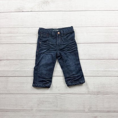 DKNY Toddler Boys Dark Wash Denim Jeans Classic Fit Durable 9-12 Months