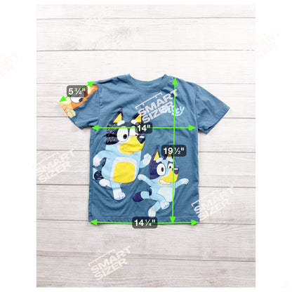 Bluey Bingo & Bandit Character Graphic Tee Unisex Small