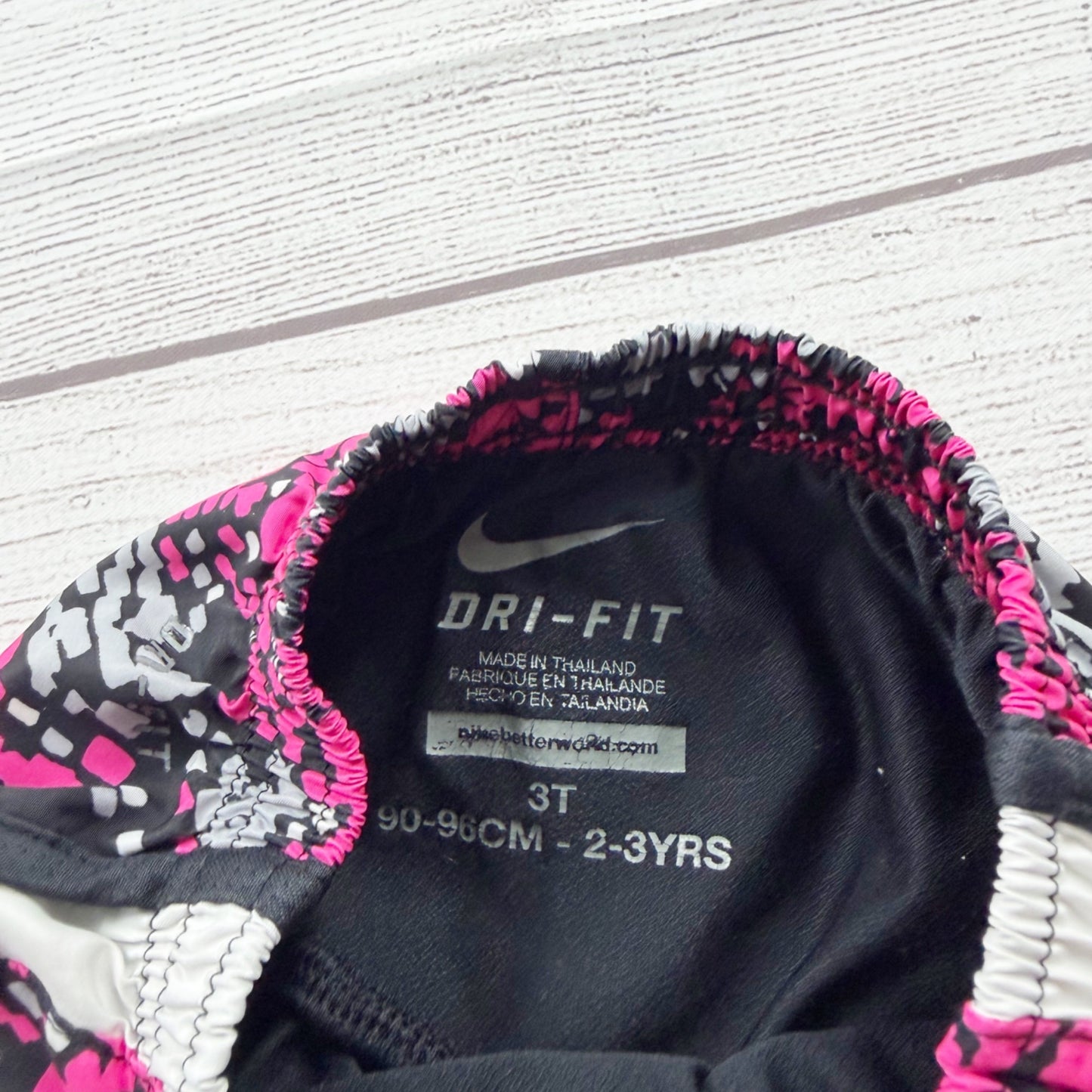 Nike Girls Dri-Fit Printed Athletic Shorts 3T