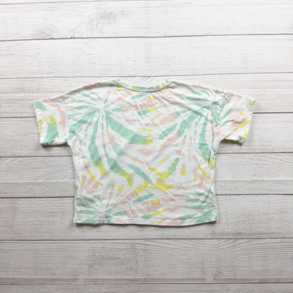 AC/DC High Voltage 1976 Tie Dye Graphic Tee Kids Cotton Blend Shirt M 7-8
