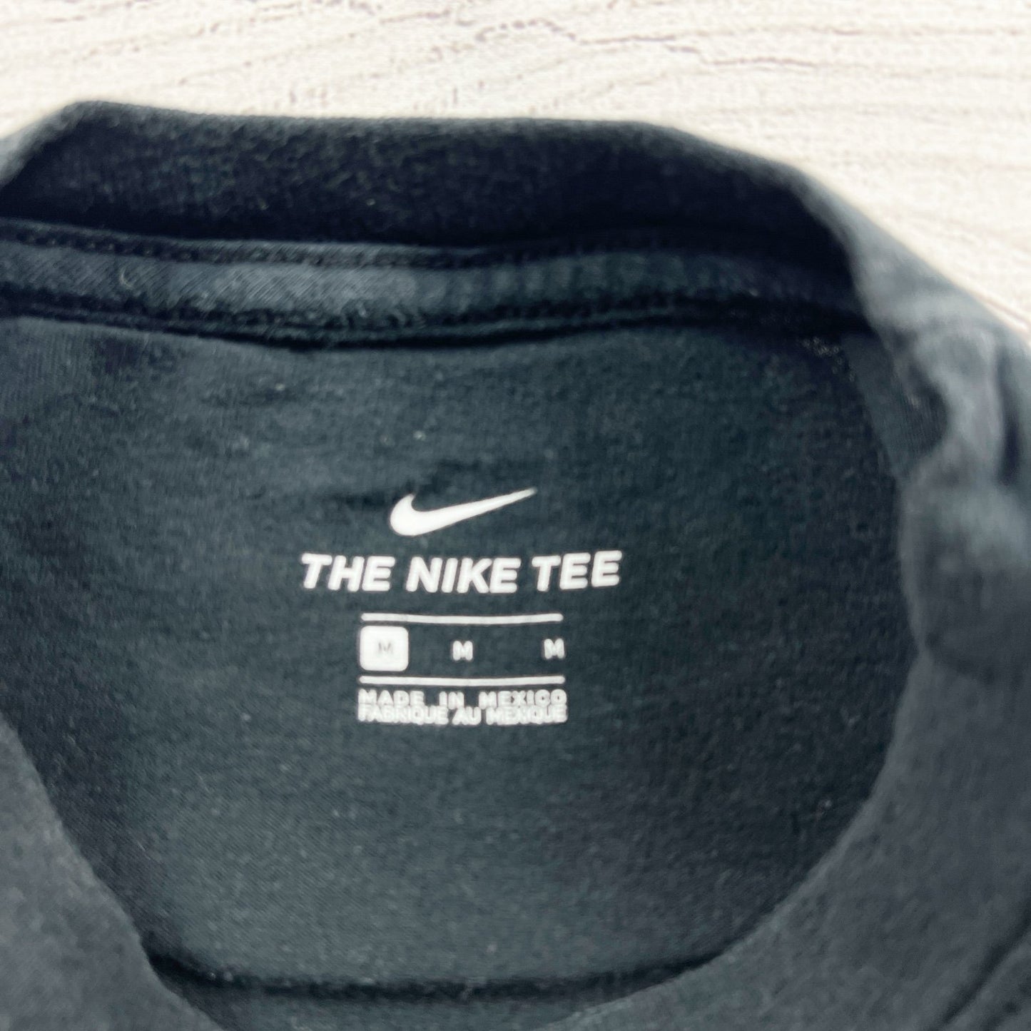 Nike Boys Just Do It Graphic T-Shirt Black Medium