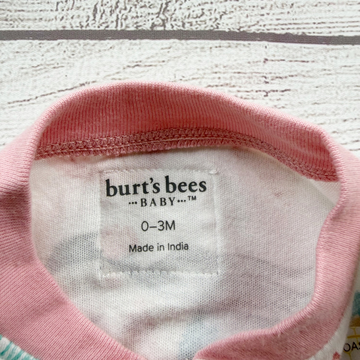 Burt's Bees Baby Mermaid Organic Cotton Footless Sleeper Colorful NWT 0-3 Months