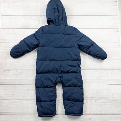 Old Navy Baby Snowsuit Hooded Puffer Bunting Water Resistant NWT 18-24 Months