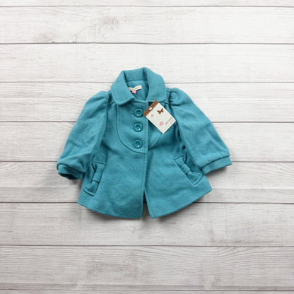 3-6M | Solid Pea Coat
