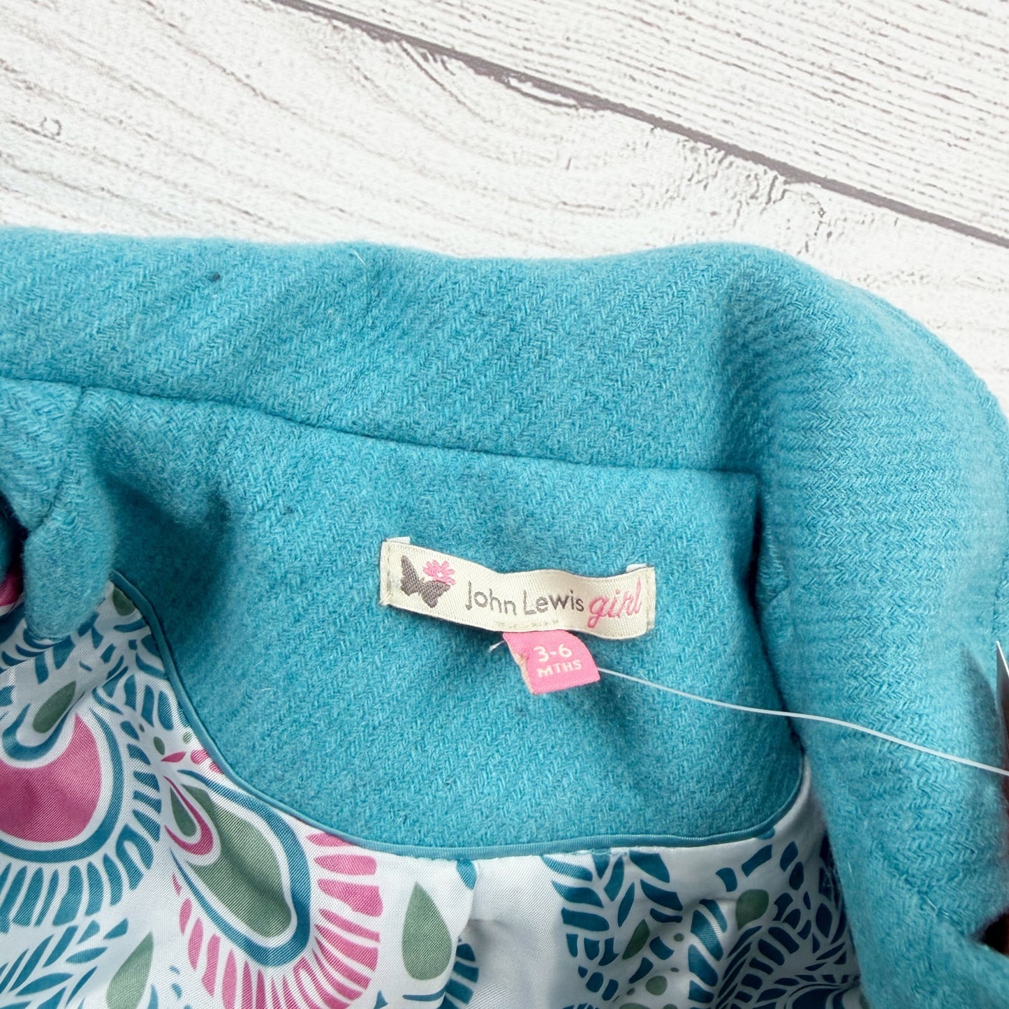 3-6M | Solid Pea Coat