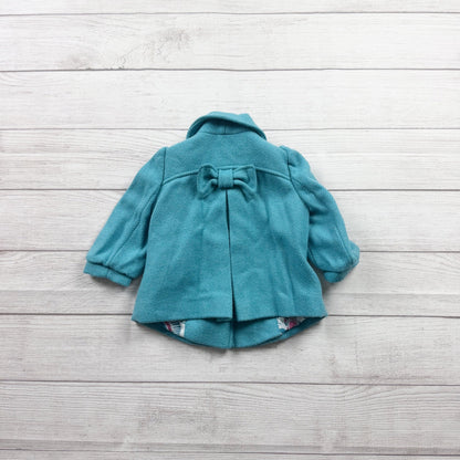 3-6M | Solid Pea Coat