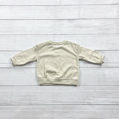 Little Co. By Lauren Conrad Baby Crewneck Sweatshirt Sled Print NWT 3-6 Months