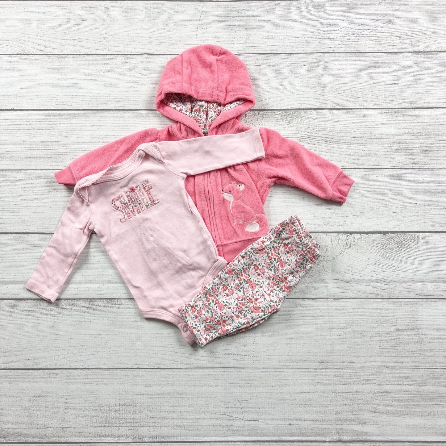 0-3M | Floral Outfit