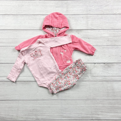 0-3M | Floral Outfit