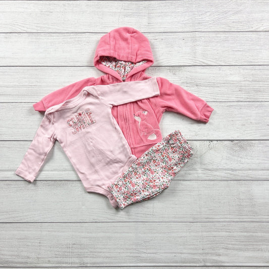 0-3M | Floral Outfit