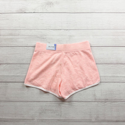 Justice Active Girls Pink Dolphin Hem Shorts Cotton Blend NWT 14-16