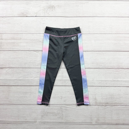 Body Glove Girls Leggings Athletic Pants Pastel Stripe Stretch Activewear 3T