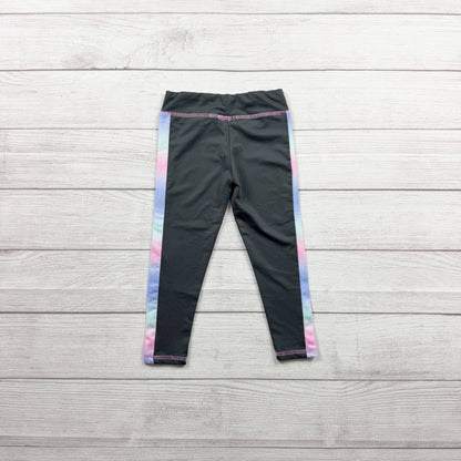 Body Glove Girls Leggings Athletic Pants Pastel Stripe Stretch Activewear 3T